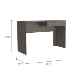Acre Computer Desk With Drawer - Light Grey -Felloweis Store ee20fc61 6dc9 419b b9d0 0b422be4fb06