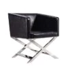 Hollywood Lounge Accent Chair - Black