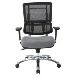 Black Mesh Back With Custom Fabric Seat And Chrome Base - Black Vinyl -Felloweis Store ef374fc0 8695 407d bf40 9a6b648ba47b