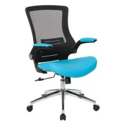 Porch & Den Hideo Faux Leather/ Black Mesh Office Chair - Green -Felloweis Store efd0badf df1e 4dab 8850 eb47211ba348