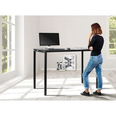 60" Wide Writing Desk In Black Or White - White 10 60" Wide Writing Desk In Black Or White - White - Image 10