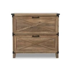 Oxford 2-Drawer Lateral File Cabinet - Oak -Felloweis Store f222285a 1826 482b 8d2a fb847935f18e