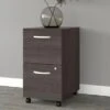 Studio A 2 Drawer Mobile File Cabinet By Bush Business Furniture - Storm Gray