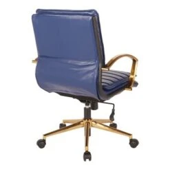 Ave Six Mid-Back Faux Leather Office Chair With Gold Finish Base - Saddle 28 Ave Six Mid-Back Faux Leather Office Chair With Gold Finish Base - Saddle -Felloweis Store f4522ec6 72d2 485a a3f4 783a4478c071