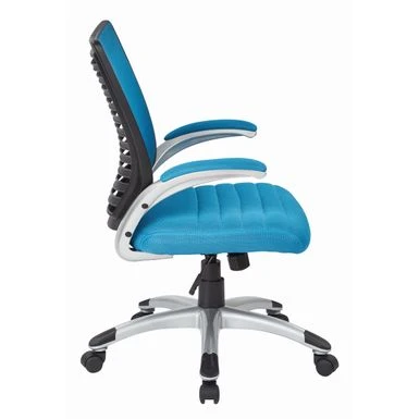 Mesh Seat And Screen Back Office Chair - Black 10 Mesh Seat And Screen Back Office Chair - Black - Image 10