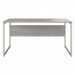 Hybrid 60W X 30D Computer Table Desk By Bush Business Furniture - Platinum Gray -Felloweis Store f63411d7 e258 4f31 a1c1 35136a09262b