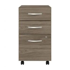 Hybrid 3 Drawer Mobile File Cabinet By Bush Business Furniture - Storm Gray -Felloweis Store f71e0213 9260 4efc ab29 0288f6b353de