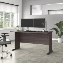 Studio A 60W Computer Desk By Bush Business Furniture - Platinum Gray 33 Studio A 60W Computer Desk By Bush Business Furniture - Platinum Gray -Felloweis Store f7859361 5c10 44fd a6fb f462660efad0