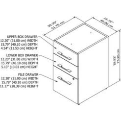 Office 500 3-drawer File Cabinet By Bush Business Furniture - Brown 26 Office 500 3-drawer File Cabinet By Bush Business Furniture - Brown -Felloweis Store f7ffb7ec 1847 4101 89b2 1cbd7e0c17d9