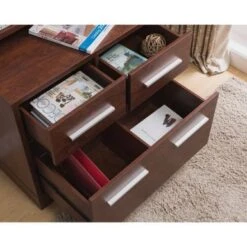 Greene Transitional 3-Drawer Wood File Cabinet Work Station By Porch & Den - Cappuccino -Felloweis Store f87f5678 4e41 4857 b6ee 091d0fd69079