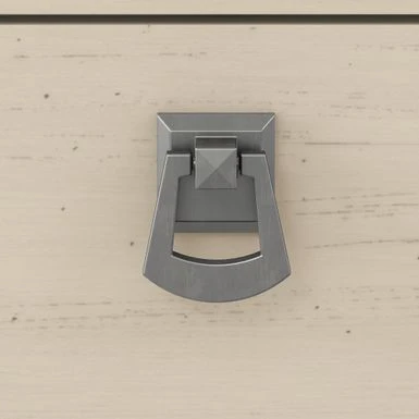 Bush Furniture Salinas Lateral File Cabinet In Antique White - White 4 Bush Furniture Salinas Lateral File Cabinet In Antique White - White - Image 4