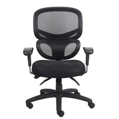 Boss Office Products Multi-Function Mesh Task Chair - Black 1 Boss Office Products Multi-Function Mesh Task Chair - Black