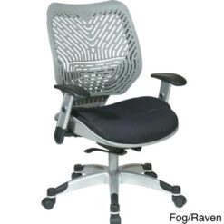 Office Star REVV Series Self Adjusting SpaceFlex Back Chair With Self Adjusting Mechanism - Self Adj Mech Mgr Chair - Tang/Raven -Felloweis Store f918214c 7f70 44b7 b4e4 6d722a05cf4c