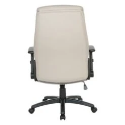 Executive Bonded Leather Office Chair - Grey -Felloweis Store f9cb8a48 fc04 4c51 babd a7e1173ddfed