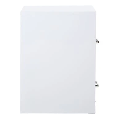 Metal File Cabinet - Purple 3 Drawers 6 Metal File Cabinet - Purple 3 Drawers - Image 6