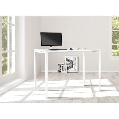 60" Wide Writing Desk In Black Or White - White 17 60" Wide Writing Desk In Black Or White - White - Image 17