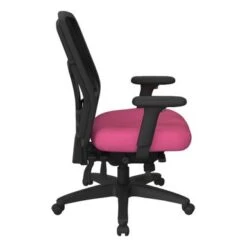 ProLine Fabricated High-Back Office Chair - Greenguard Certified/Adjustable Arms/Lumbar Support - Fun Colors Green Mesh -Felloweis Store fcdfb03c 1123 456a 8cdb cd9bee0df8b8