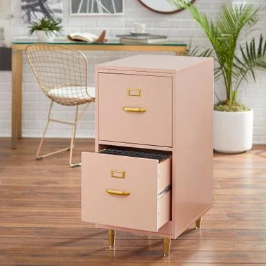 Carson Carrington Erfjord 2-drawer File Cabinet - Green 8 Carson Carrington Erfjord 2-drawer File Cabinet - Green - Image 8